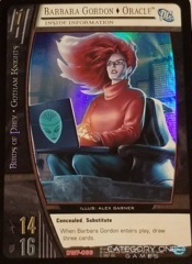 Barbara Gordon, Oracle - Inside Information (EA)